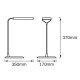 Osram LED table lamp LEDVANCE LED PANAN DISC 5W 3000K (smoothly dimmable) (4058075472754)