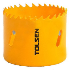Tolsen metal crowns, bimetallic, 70mm, 4-6ТРІ (75770)