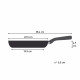 Tefal Frying pan So' Light, 22 cm, aluminum, bakelite black (H0560342)