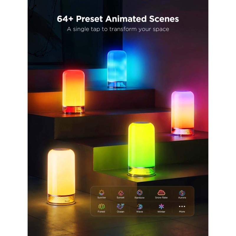 Govee RGBICWW Table Lamp (H60223D1)