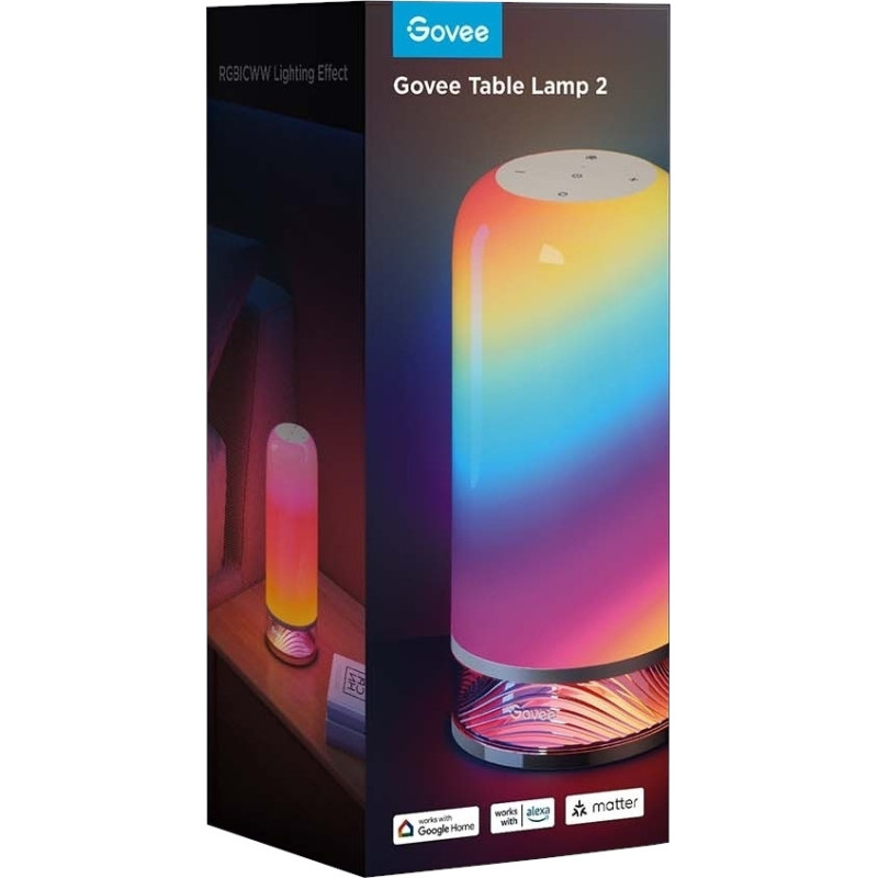 Govee RGBICWW Table Lamp (H60223D1)