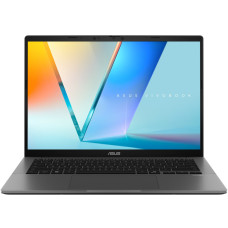 ASUS Ноутбук ASUS Vivobook S 14 S3407QA-KP003W 14" 2.5K IPS, Snapdragon X1 26 100, 16GB, F512GB, UMA, Win11, Сірий (90NB16B2-M000R0)