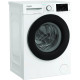 Whirlpool Пральна машина фронтальна, 7кг, 1200, A+++, 49.6см, дисплей, пара, інвертор, люк чорний, білий (WAM712WBUA)