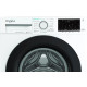 Whirlpool Пральна машина фронтальна, 7кг, 1200, A+++, 49.6см, дисплей, пара, інвертор, люк чорний, білий (WAM712WBUA)