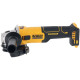 DeWALT Шліфмашина кутова акумуляторна DeWALT XR Li-lon 18В 125мм 9000об/хв 1.61кг без АКБ та ЗП (DCG407NT)