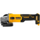 DeWALT Шліфмашина кутова акумуляторна DeWALT XR Li-lon 18В 125мм 9000об/хв 1.61кг без АКБ та ЗП (DCG407NT)
