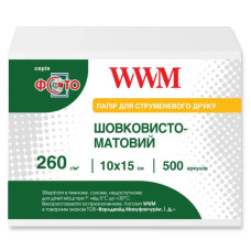 Фотобумага WWM 10x15 (SM260.F500)
