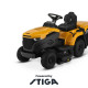 Stiga Трактор садовий бензиновий Estate598W 1040Вт висота 25-80мм, 7 положень, 240л, ширина 98см, 165кг (ESTATE598W)