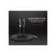 Кабель мультимедийный 3.5mm M to 2xRCA M 2.0m AV116 black Ugreen (10584)