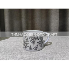 ARDESTO Чашка Remo, 400мл, кераміка, сірий (AR3099G)