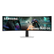 Samsung Монітор 48.7"Odyssey G9 49DG910 HDMI, DP, USB, USB-C, OLED, 5120x1440, 32:9, 144Hz, 0.3ms, CURVED (LS49DG910SIXUA)