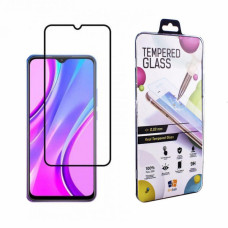 Стекло защитное Drobak Xiaomi Redmi 9 Full Cover Full Glue (Black) (222232) (222232)