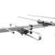 Антена Romsat AV-27UV 170-230 МГц, 470-862 МГц, 4-7 dBi (VHF), 10-16 dBi (UHF) (AV-27UV)