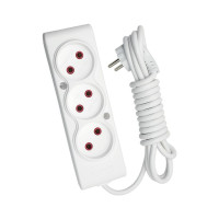 Сетевой удлинитель TECCO 3м 3 поста white (8681277842528)
