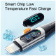 Дата кабель USB-C to Lightning 1.0m 20W Digital Display blue Essager (EXCTL-YD03)