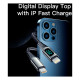 Дата кабель USB-C to Lightning 1.0m 20W Digital Display blue Essager (EXCTL-YD03)