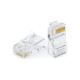 Коннектор Atcom RJ45 cat.6 UTP 8p8c (100pcs/bag) (14373)