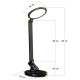 Настольная лампа Mealux DL-410 Black (BL-1235 Black)
