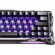 GravaStar Клавиатура магнитная Mercury V60 Pro 60keys, GravaStar Blackcore, USB-A, 8k,RGB, Interstellar Silver (GSV60PRO_XTAL_BLK)
