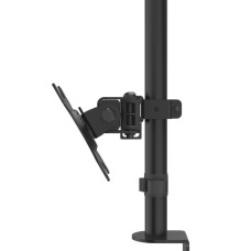 HAMA Monitor Holder, 2 Monitors, Height-adjustable, Swivel/Tilt, 13  - 32  (00118491)