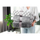 ARDESTO Flannel blanket, 160x200cm, geometry, 100% polyester (ART0104PB)