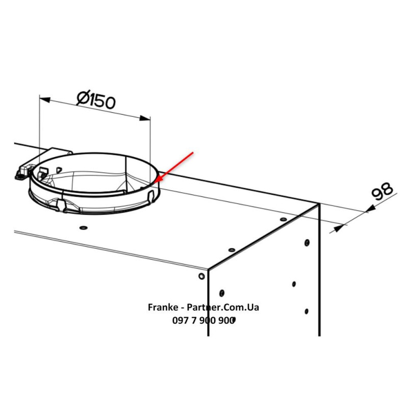 Franke Вытяжка встраиваемая Box Flush EVO нерж (305.0665.361)
