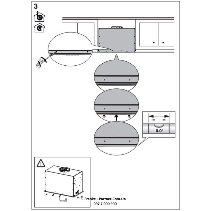 Franke Вытяжка встраиваемая Box Flush EVO нерж (305.0665.361)