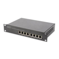 Digitus Gigabit Ethernet 8x10/100/1000Mbps RJ45 POE, 10" (DN-95317)
