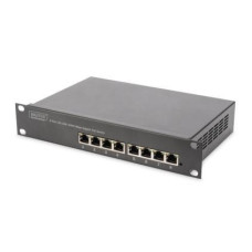 Digitus Gigabit Ethernet 8x10/100/1000Mbps RJ45 POE, 10" (DN-95317)