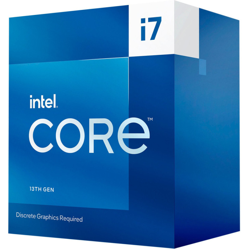 Intel ЦПУ Core i7-13700F 16C/24T 2.1GHz 30Mb LGA1700 65W w/o graphics Box (BX8071513700F)