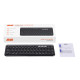 2E Keyboard membrane KS250 84key, WL/BT, EN/UK, black-grey (2E-KS250WBK_UA)