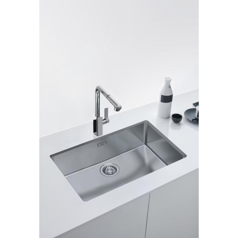 Franke Kitchen sink Maris, st.steel, rectang., no drainboard, 740х440х180mm, bowl - 1, under-counter mounting, MRX 110-70, inox (122.0719.936)