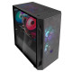 SilverStone Computer case FARA FAH1MB-PRO, without PSU, 1xUSB3.0, 2xUSB2.0, 3x120mm ARGB fan, TG Side Panel, mATX, Black (SST-FAH1MB-PRO)