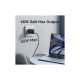 Зарядний пристрій Vention 2xUSB-C PD65W + 1xUSB QC3.0 60W GaN white (FERW0-EU)