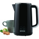 Gorenje Electric kettle, 1,7L, Strix, double-walled, black (K17DWD)