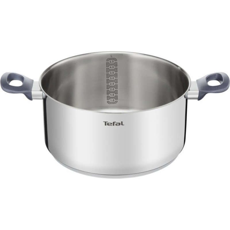 Tefal Cookware set Daily Cook, 8items, stainless steel, bakelite, glass (G712S855)