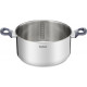Tefal Cookware set Daily Cook, 8items, stainless steel, bakelite, glass (G712S855)
