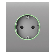 Ajax Central panel for built-in socket CenterCover for Outlet smart, Jeweler, wireless, fog (000038800)