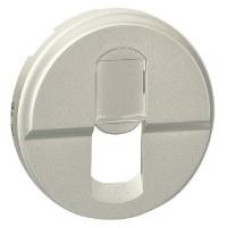 Legrand Celiane лицьова панель - розетки RJ 45 Кат. № 0 673 44/45 - титан (068551)
