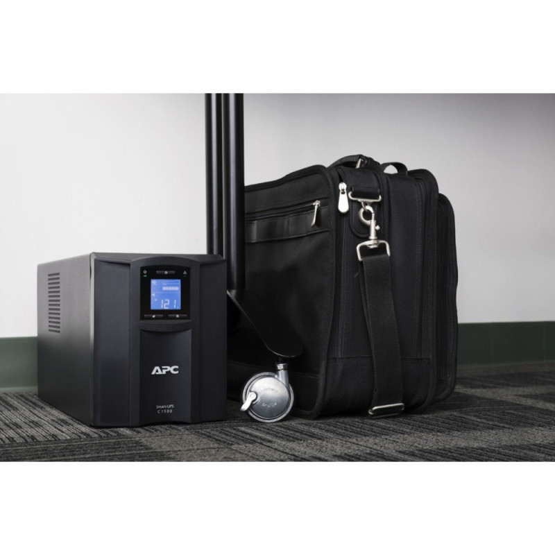 APC ИБП Smart-UPS C 1500VA/900W, LCD, USB, SmartConnect, 8xC13 (SMC1500IC)