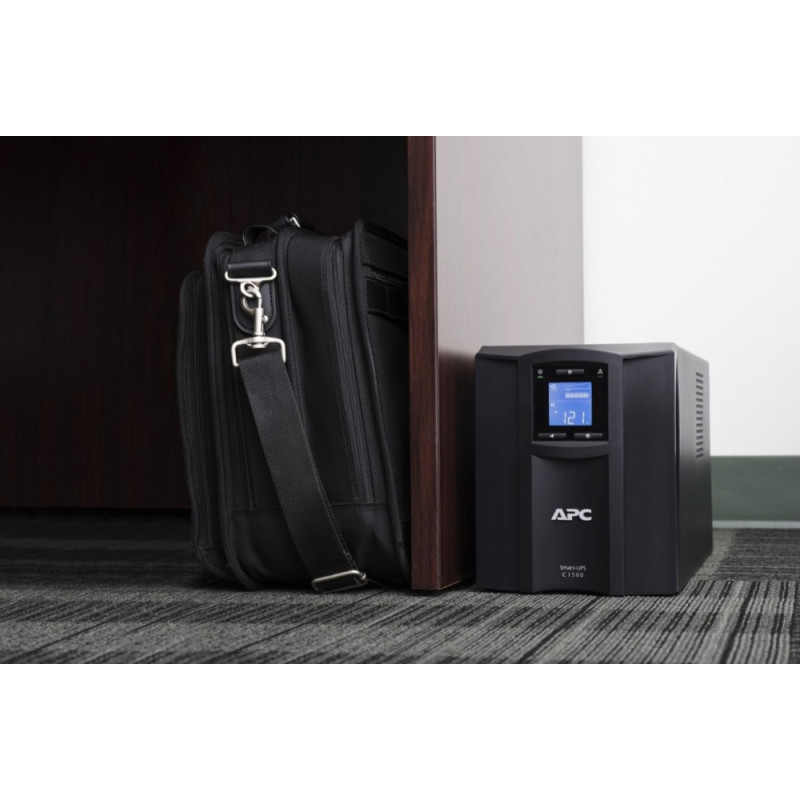 APC ИБП Smart-UPS C 1500VA/900W, LCD, USB, SmartConnect, 8xC13 (SMC1500IC)