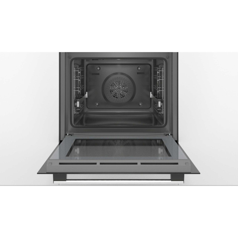Bosch Oven electrical, 66L, A, display, convection, steam, inox (HRG5180S0)