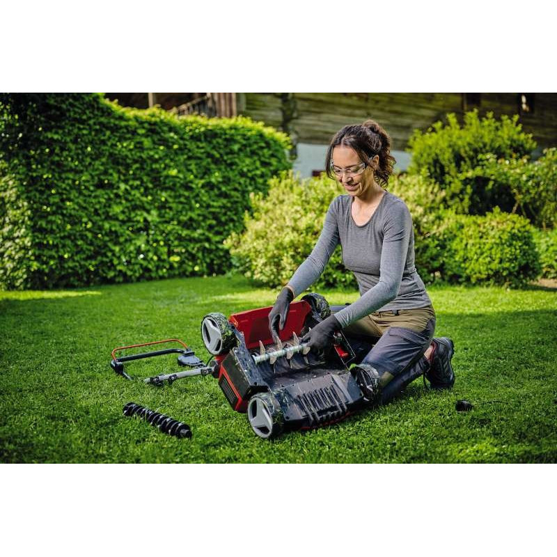 Einhell Аэратор-скарификатор электрический GE-SA 1435/1 1400Вт 35см ножи 16шт 10.18кг (3420690)