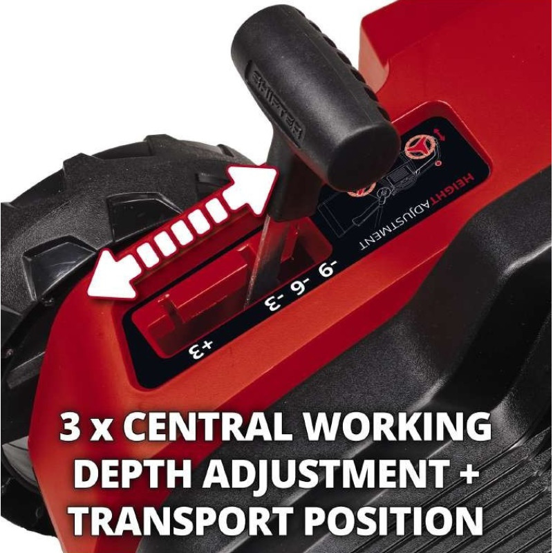 Einhell Аэратор-скарификатор электрический GE-SA 1435/1 1400Вт 35см ножи 16шт 10.18кг (3420690)