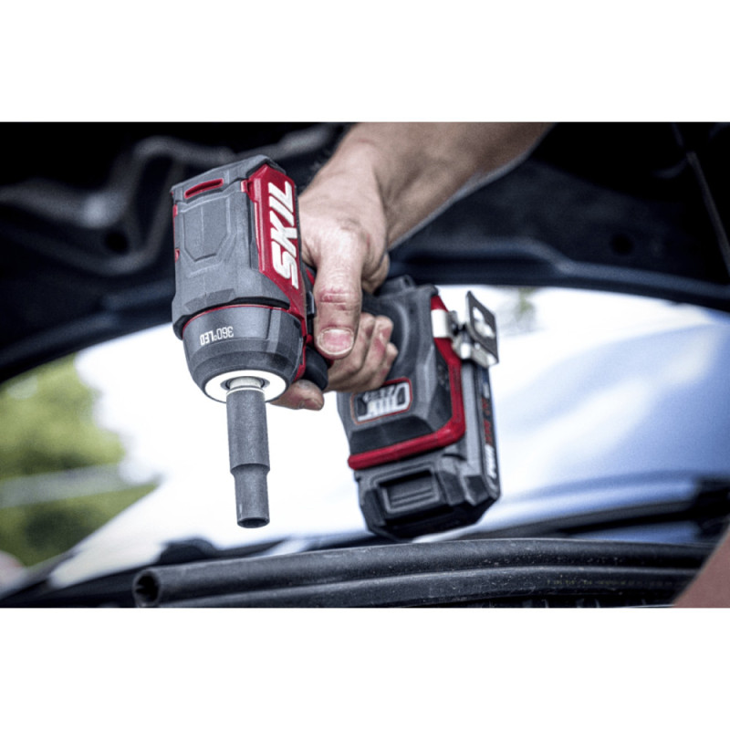 Skil Гайковерт ударний 3265 CA Compact безщітковий 20В 1х5А·год до 2850об·хв 250Нм 0.9кг (11071900104)