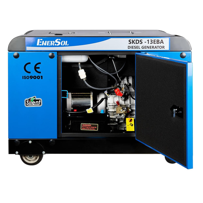 EnerSol Diesel generator SKDS-13EBA 230V 9-10kW electric starter 280kg