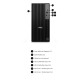 Dell Комп'ютер персональний Dell Pro Tower, Intel i5-14500, 16GB, F512GB, UMA, кл+м, Win11P (BTO010_QCT1250)