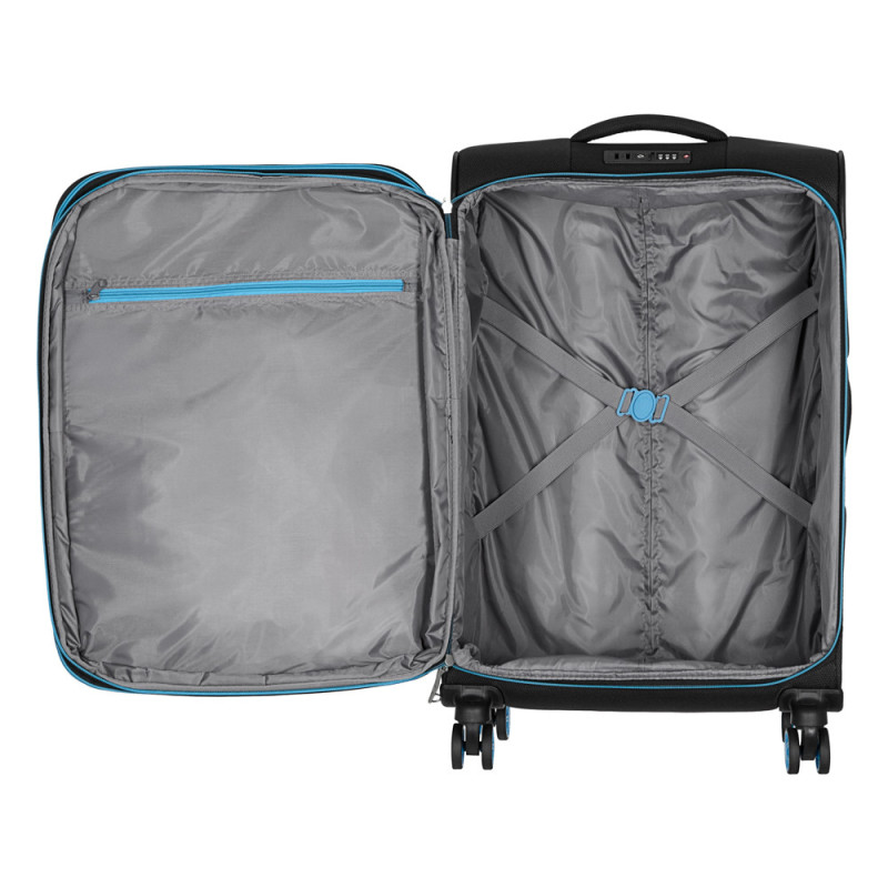 2E Набір валіз 2E, Trek, (L+M+S), TSA, 4 колеса, + 3 рюкзаки Cabin (2E-BPET-CABIN-BK), поліестр, чорний (2E-SPE-TREK-SET6-BK) 2E Набір валіз 2E, Trek, (L+M+S), TSA, 4 колеса, + 3 рюкзаки Cabin (2E-BPET-CABIN-BK), поліестр, чорний (2E-SPE-TREK-SET6-BK)