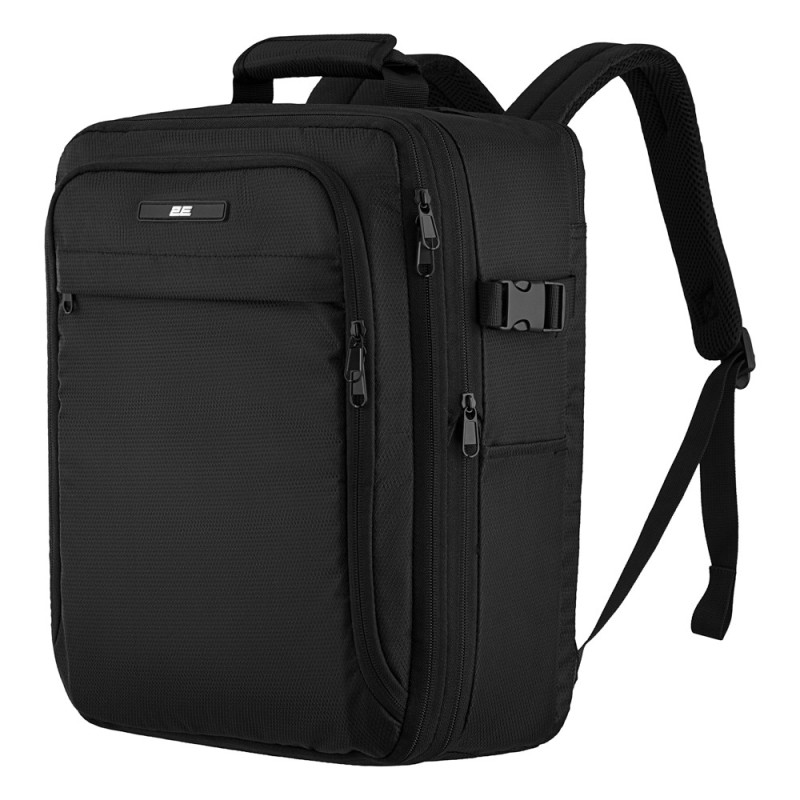 2E Набір валіз 2E, Trek, (L+M+S), TSA, 4 колеса, + 3 рюкзаки Cabin (2E-BPET-CABIN-BK), поліестр, чорний (2E-SPE-TREK-SET6-BK) 2E Набір валіз 2E, Trek, (L+M+S), TSA, 4 колеса, + 3 рюкзаки Cabin (2E-BPET-CABIN-BK), поліестр, чорний (2E-SPE-TREK-SET6-BK)