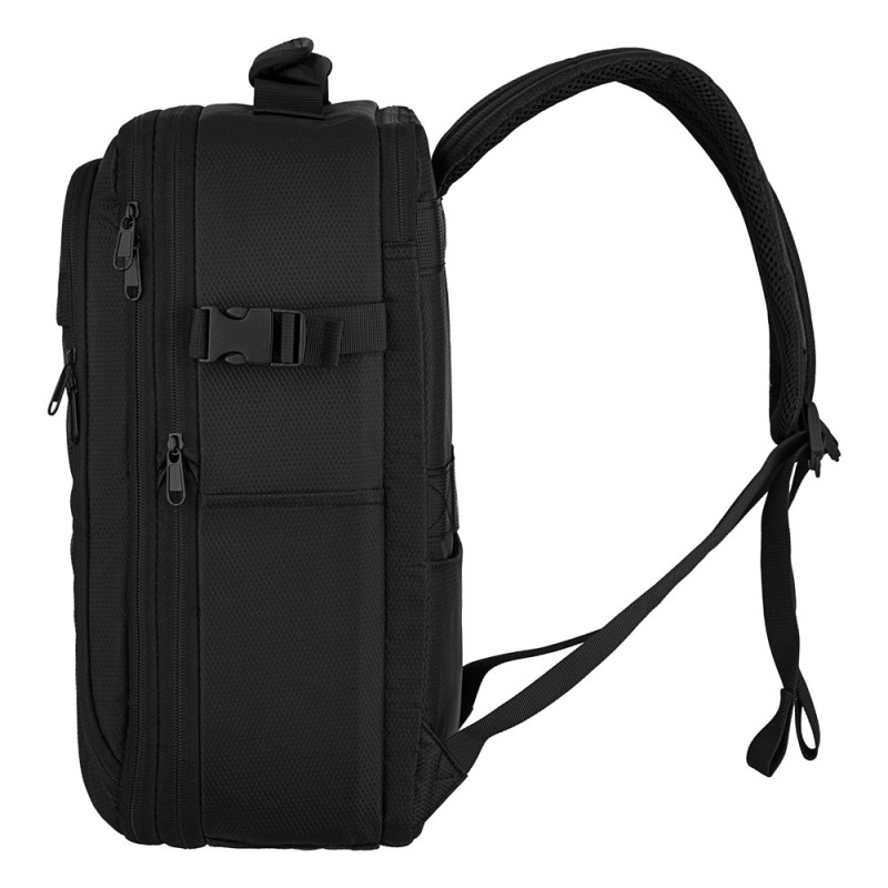 2E Набір валіз 2E, Trek, (L+M+S), TSA, 4 колеса, + 3 рюкзаки Cabin (2E-BPET-CABIN-BK), поліестр, чорний (2E-SPE-TREK-SET6-BK) 2E Набір валіз 2E, Trek, (L+M+S), TSA, 4 колеса, + 3 рюкзаки Cabin (2E-BPET-CABIN-BK), поліестр, чорний (2E-SPE-TREK-SET6-BK)